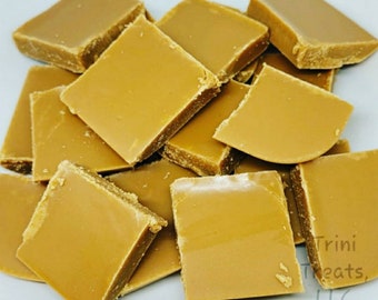 Trini Fudge/ Coconut Fudge/ Trini Delcacy/ Trinidad Fudge/ Peanut Butter Fudge/ Trini Snack/ Trinidad. This is a SWEET confection.