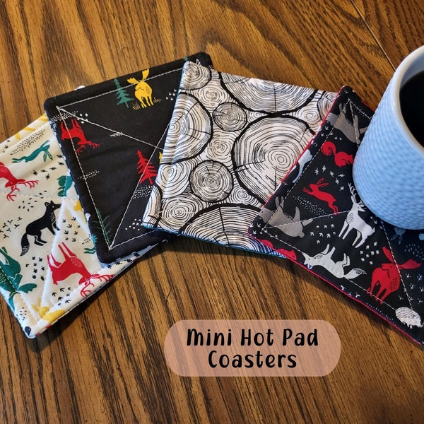 Cloth Coasters Etsy