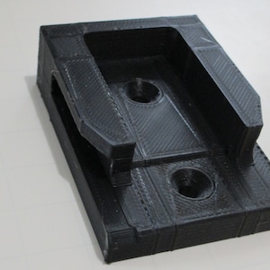 3D printed tool holder mount for Dewalt 12V power tools