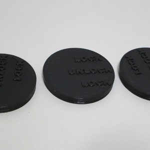 3D Printed Compatible Handle End Cap for Commodore SX-64