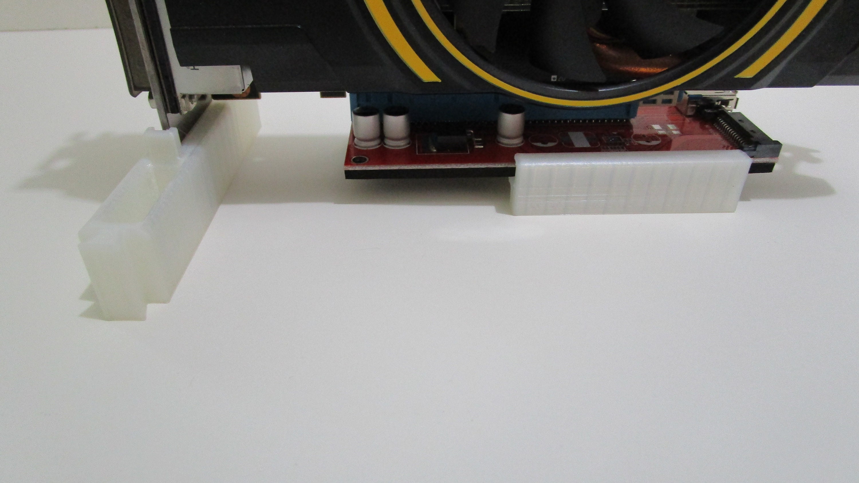3D Printed Stand for Video Card (gpu) and Riser Horizontal Interlocking ...
