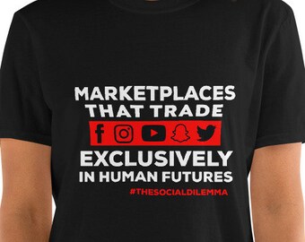 La camisa de dilema social / Netflix camisa / social dilema ropa / Netflix dilema social / social media awareness camiseta / Marketplace