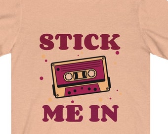 Cassette Tape Shirt | 70s Clothes | Sex Shirt | Funny Shirts | Good Vibes Shirt | Hilarious Shirts | Gay Tshirt | Retro T Shirt | 1970s