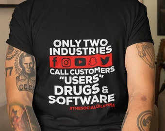 Netflix Shirt | The Social Dilemma Shirt | Social Dilemma Clothing | Netflix Social Dilemma | Social Media Awareness Tshirt | Protest Shirt