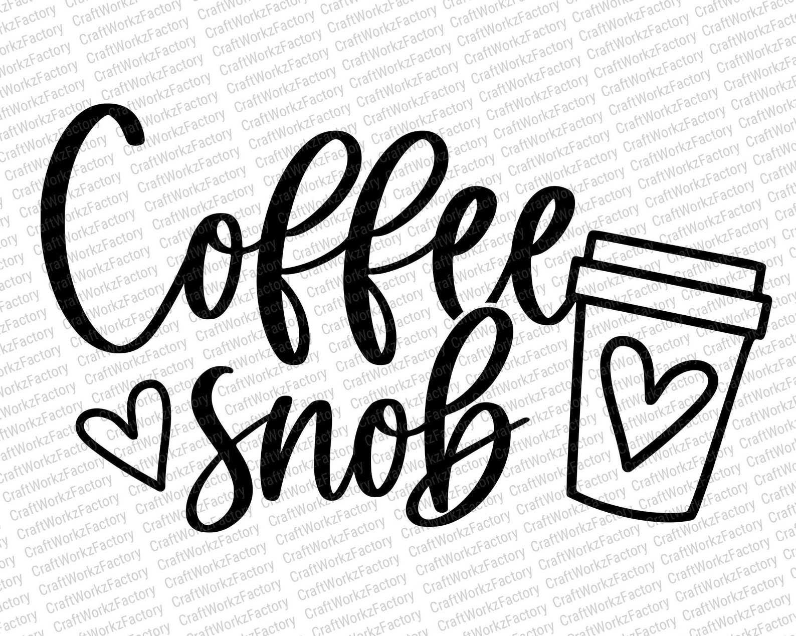 Coffee Snob Svg Funny Coffee Lover Svg Coffee Beans Svg Etsy Australia