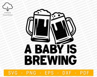 A baby is brewing svg, Baby Halloween, Pregnancy  announcement, New Mom life Svg, Mom to be svg, Breastfeeding, Maternity | Instant download