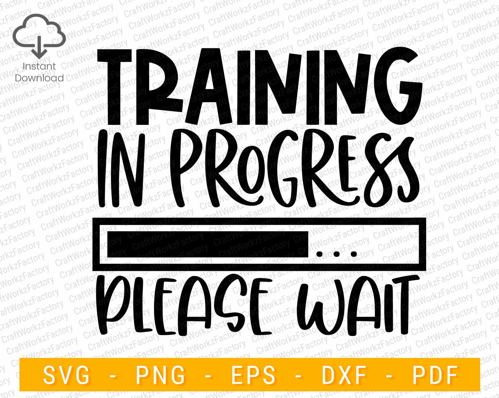 Training in Progress, Please Wait. Graduation Svg | Instant Download - Etsy