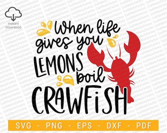 When Life Give You Lemons Boil Crawfish Funny Shirt When Life Give You Lemons Boil Crawfish Funny Shirt