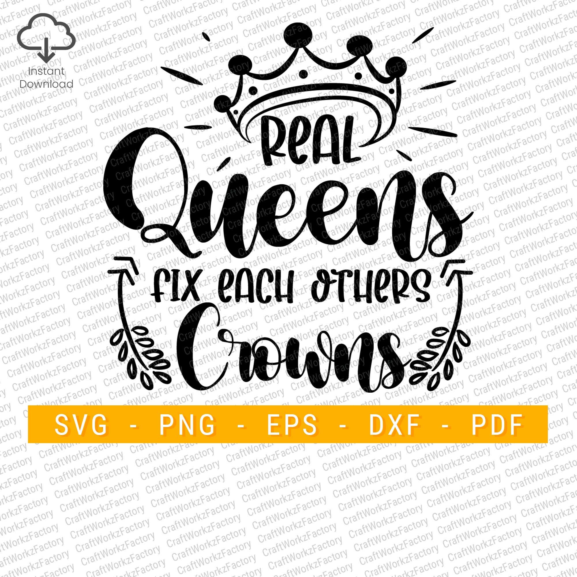 Real Queens Fix Each Other’s Crowns Cat PNG
