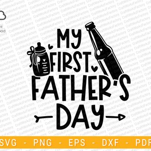My first fathers day svg, Funny father’s day, onesie design svg, Kids Svg, Newborn SVG, funny baby svg | Instant download
