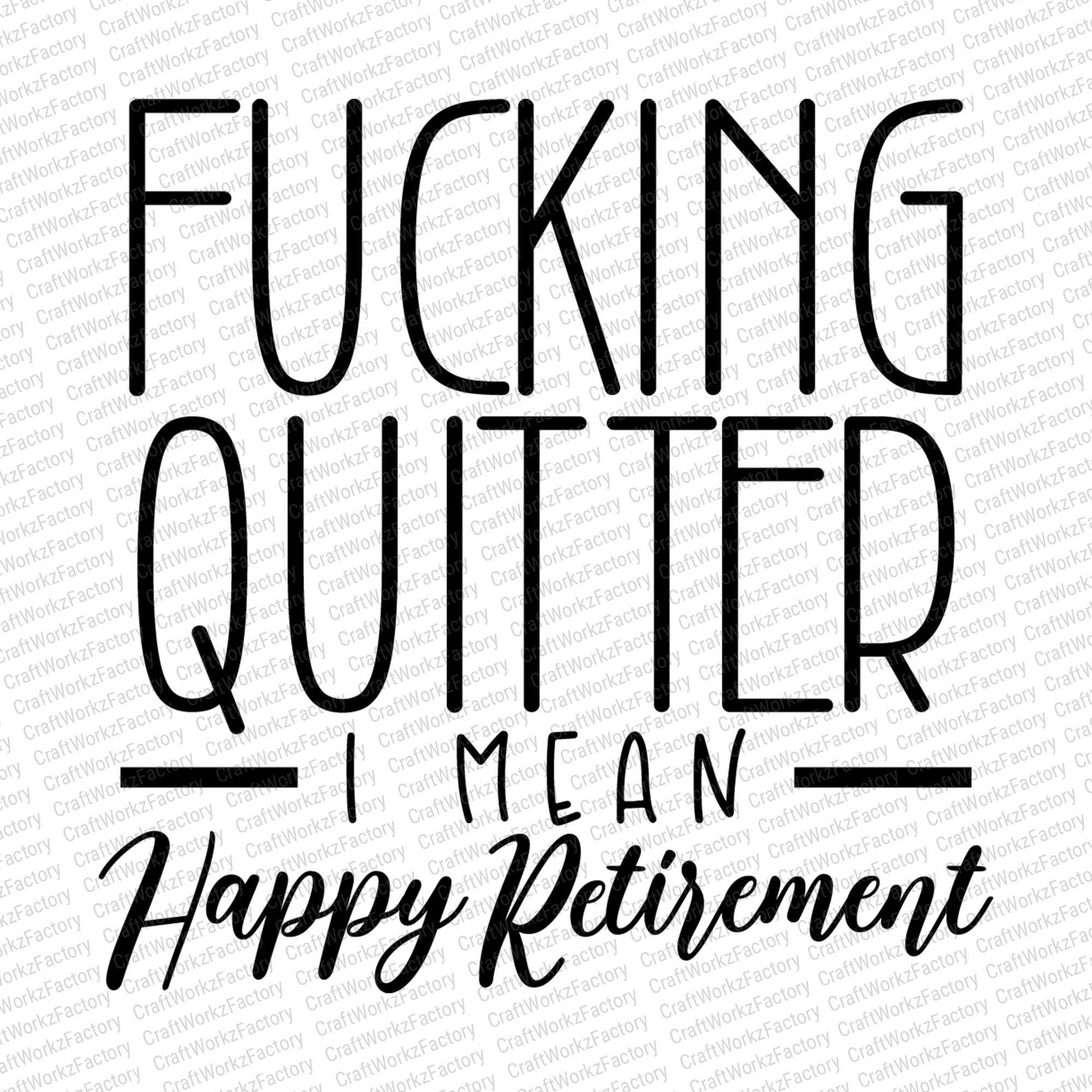 Fucking Quitter Oops I Mean Happy Retirement Travel Mug - Perfect Signs