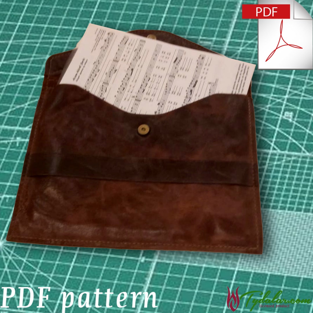 Leather Document Holder, Paper Document Case, A4 Paper Folder, Paper