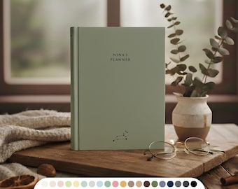 2026 Personalized Weekly Planner | Productivity & Goal Planner with Habit Tracker | Monday or Sunday Start