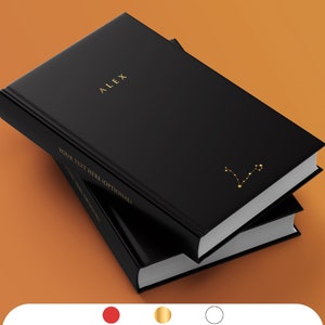Custom 2025-2026 Zodiac Planner: Personalized Daily Agenda, Journal