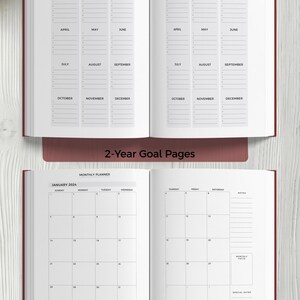 Personalized 2026-2027 Planner: Custom Agenda, Weekly Goals image 13
