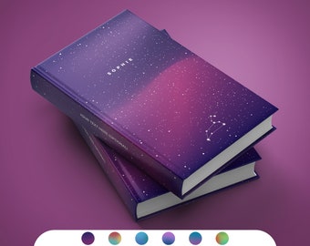 2025-2026 Custom daily / monthly planner with/without zodiac sign. Agenda, personalized journal. Gift for friend, birthday gift