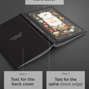 Personalized Recipe Journal: Family Recipe Book for 228+ recipes. Custom Blank Cookbook image 4