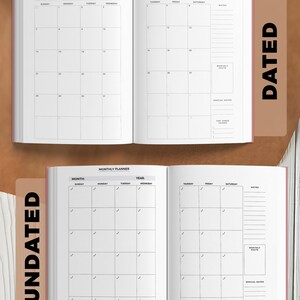 Personalized 2026-2027 Planner: Custom Agenda, Weekly Goals Journal imagen 10