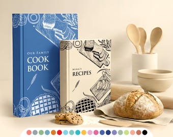Personalized Recipe Book: Custom Kitchen Conversions, 400 Pages