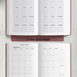 Personalized 2026-2027 Planner: Custom Agenda, Weekly Goals Journal imagen 13