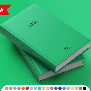 2025-2026 personalized daily/monthly planner, blank custom agenda, custom journal, notability and productivity planner, weekly goals planner