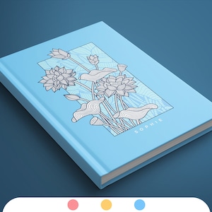 Custom Notebook – Personalized Journal with High-Quality Paper & Cover – 3 Layout Styles – Great Gift for Any Occasion. Mother daughter gift