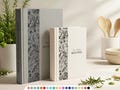 Personalized Recipe Book: Custom Recipe Journal - 400 Pages - US made High Quality Blank Cookbook
