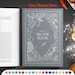 Personalized recipe book with measurement page. Write your own 228 recipes! Custom gift for birthday, gift for mom and dad. Anniversary gift 