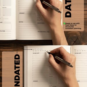 Personalized 2026-2027 Planner: Custom Agenda, Weekly Goals Journal imagen 7