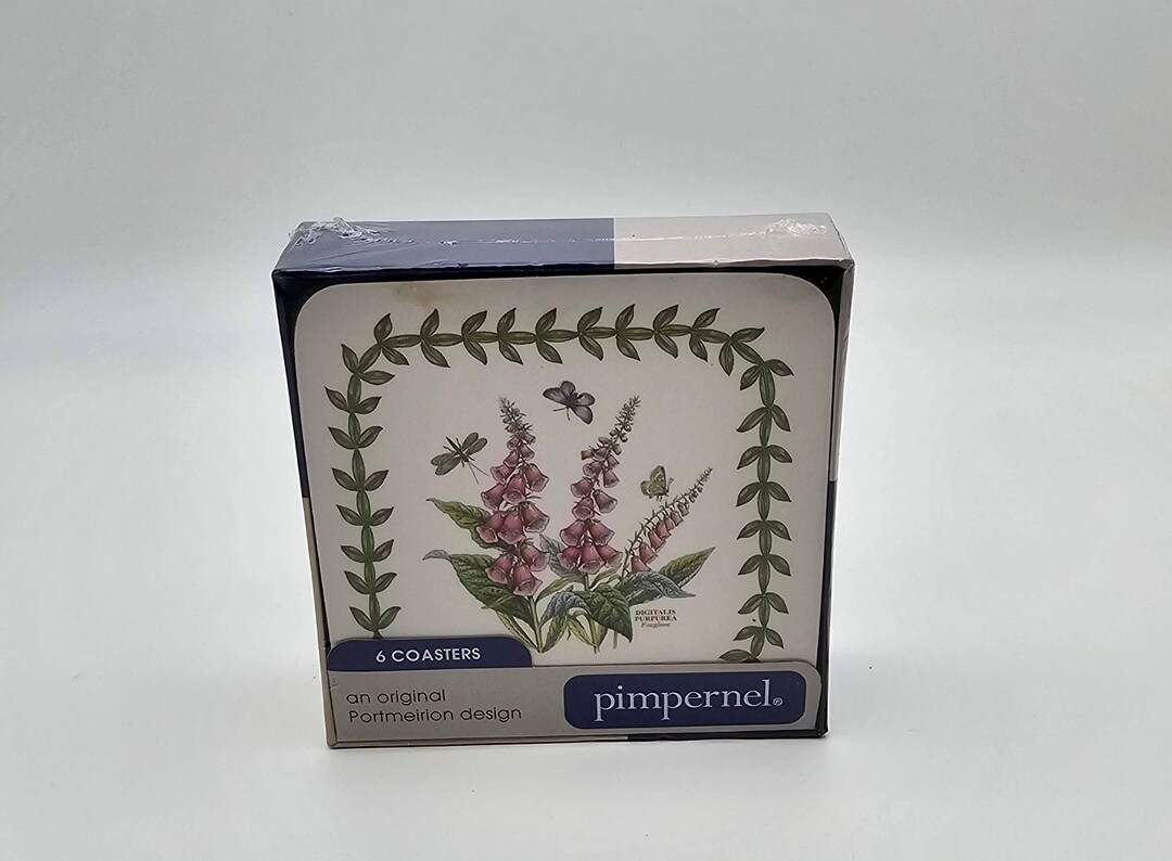 Portmeirion Botanical Garden Coasters by Pimpernel of England Etsy