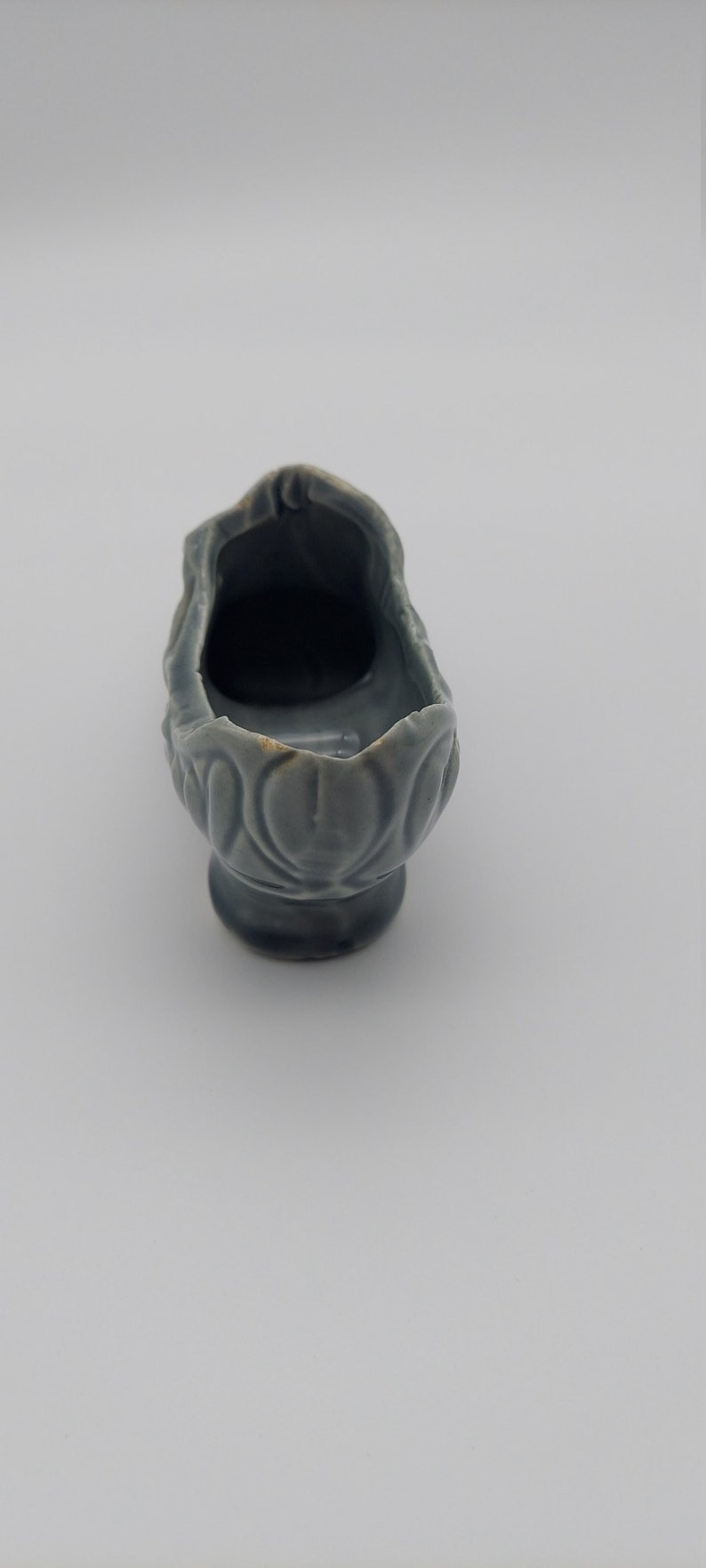 Planter Powder Room Accessory Small Vase Porcelain Shoe Figurine Shoe Collection Vinatge Ceramic Shoe Figurine