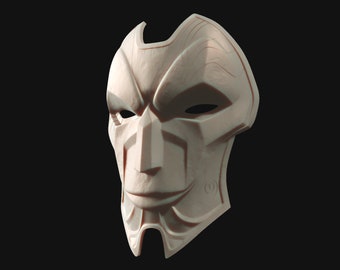 Jhin Mask - 3D STL File