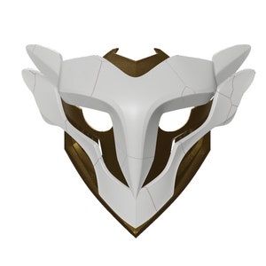 Jhin Mask B006676 file stl free download 3D Model for CNC and 3d printer –  Free download 3d model Files