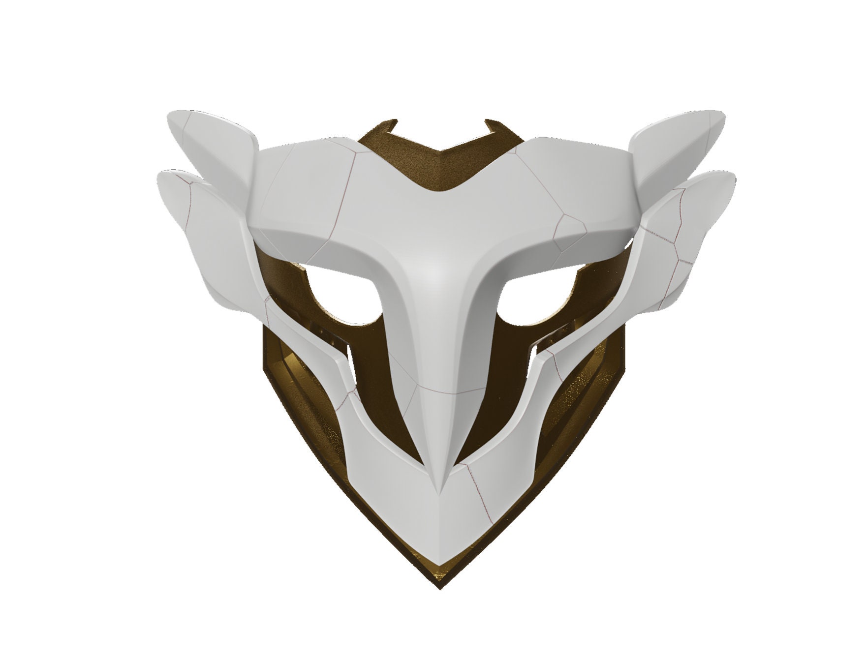 Ekko Firelight Mask Arcane 3D STL File - Etsy