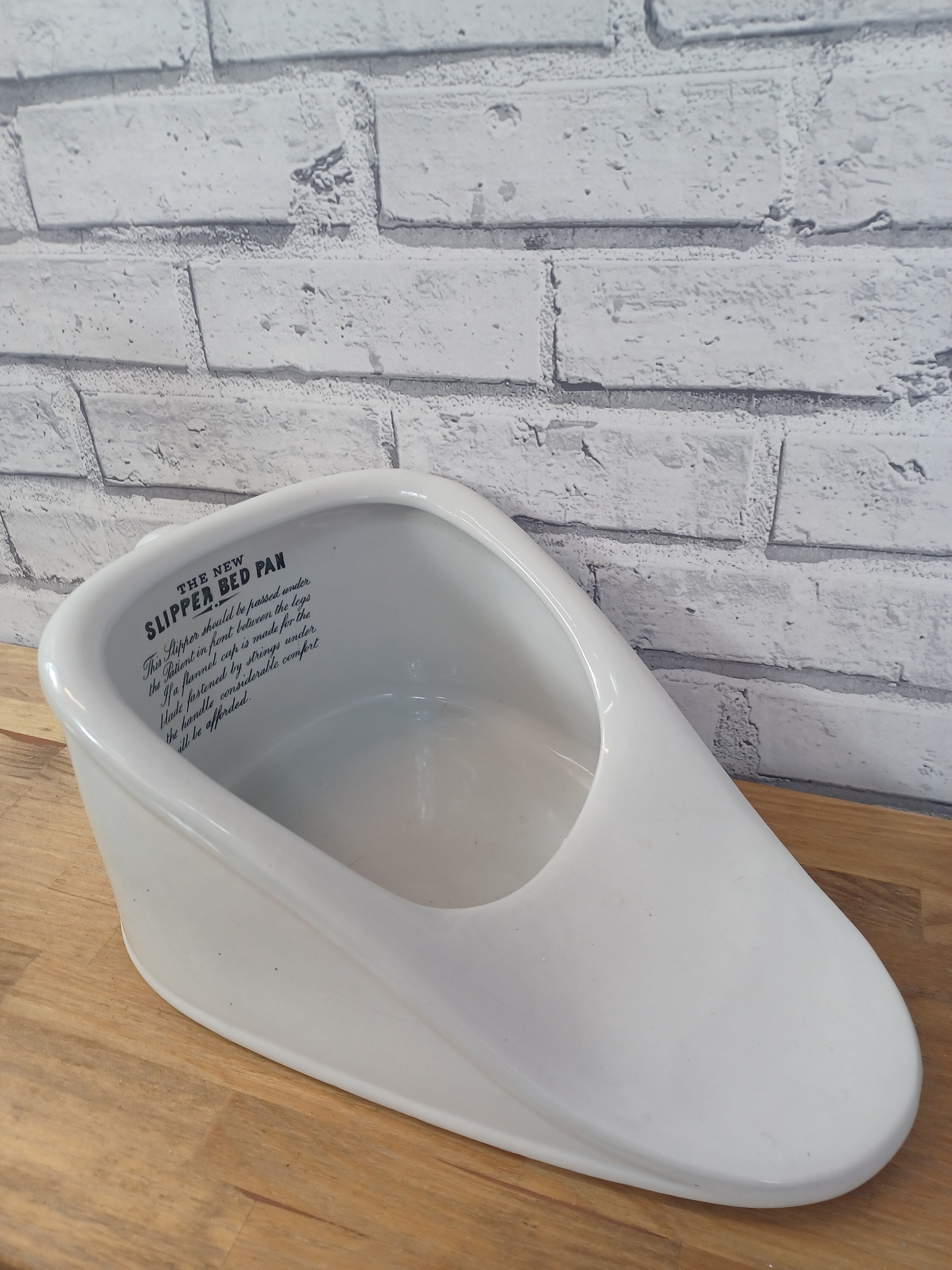 Antique Large Vintage Ceramic Bed Chamber Pot Pan Etsy UK