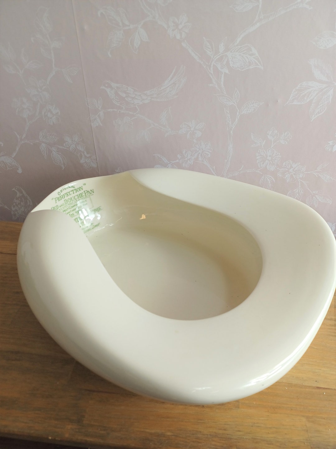 Antique Large Vintage Ceramic Hospital Regis Bed Chamber Pot Etsy