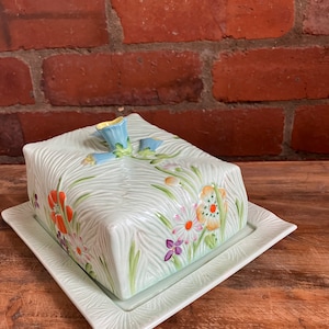 Vintage Beswick 872 Cheese Dish with Lid
