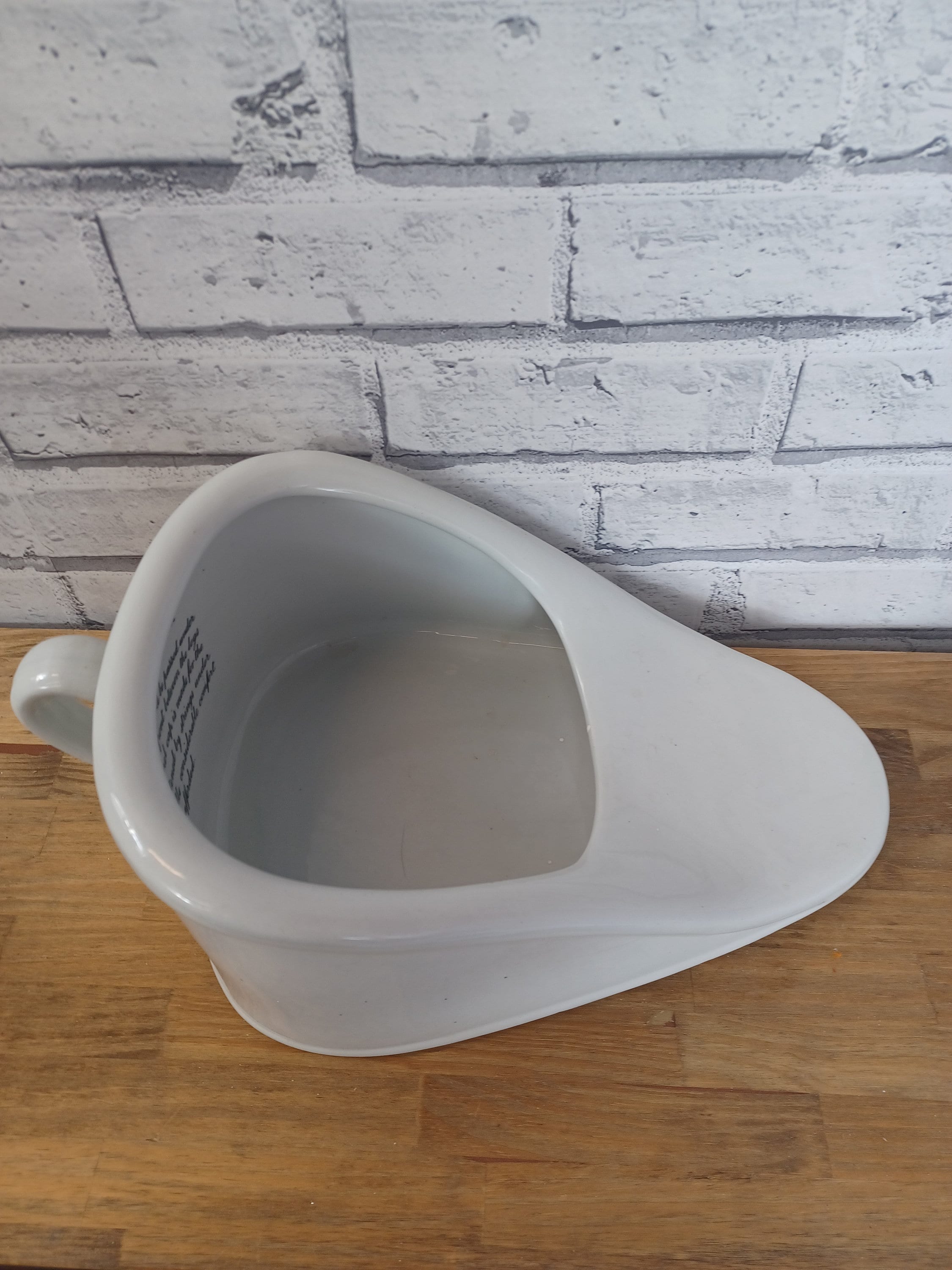 Antique Large Vintage Ceramic Bed Chamber Pot Pan Etsy UK