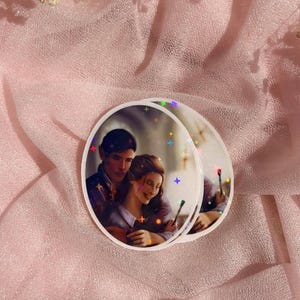 Feyre & Rhysand Sticker  | Officially Licensed ACOTAR Sticker, Sarah J. Maas | Bookish SJM Sticker | Merch Sticker
