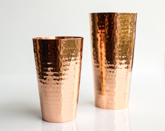 100% Copper Boston Shaker Set, Cocktail Shaker, Copper Cup, Gift For Him, Barware , Wedding Gift, Copper Barware