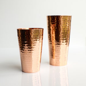 100% Copper Boston Cocktail Shaker Set, Copper Shaker, Copper Cup, Copper Barware, 7th Anniversary Gift, Copper Anniversary Gift