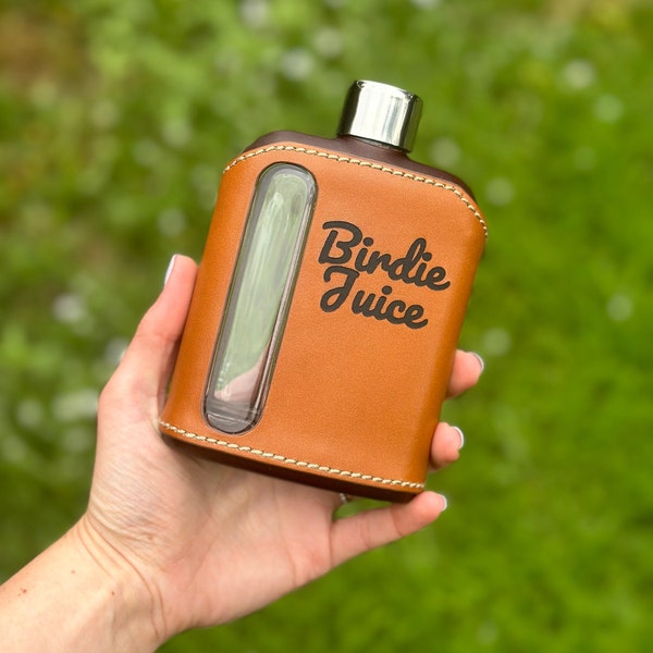 Birdie Juice Flask, Gift for Golfer, Golfer Flask, Flask for Golfer, Birdie Juice Custom Gift, Custom Golf Gift, Gift For Golf Lover