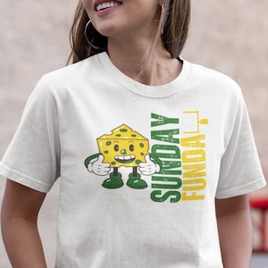 Green Bay Sunday Funday T-shirt, Packer Tee, Vintage Unisex Top, Football Fan Apparel, Casual Shirt, Comfortable Tshirt, Cheese Head Nation