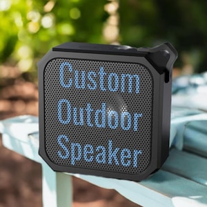 Su propio altavoz personalizado para exteriores con Bluetooth, productos promocionales inalámbricos, ideas para regalos exclusivos