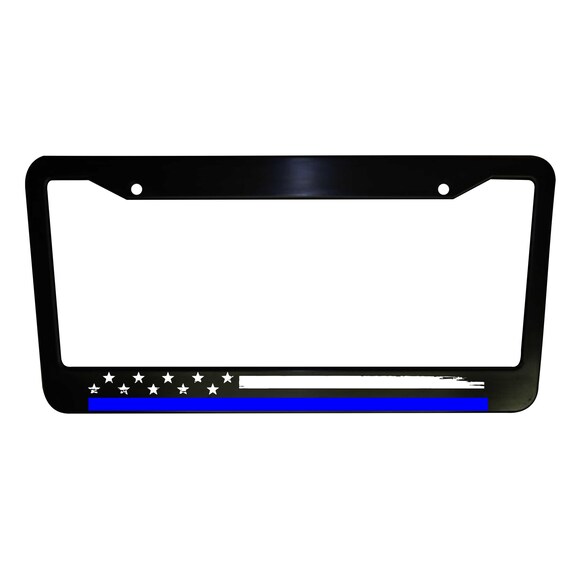 Support Law Enforcement Police Sheriff Thin Blue Line NEW License - Foto 5