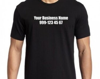 Personalisiertes T-Shirt T-Shirt Business Unisex Werbebekleidung