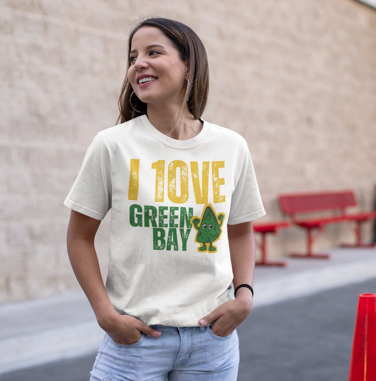Love Green Bay Packers T-shirt, Unisex Football Tee - Etsy