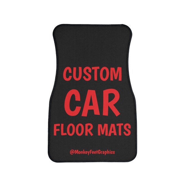 Personalized Car Floor Mats Etsy