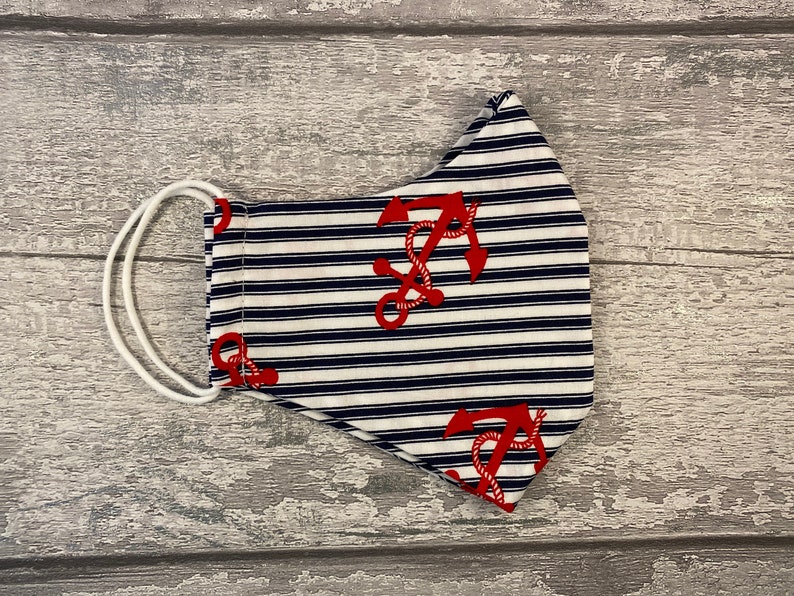 Mens Patterned Face Mask Uk 100 Cotton Double Layered Etsy