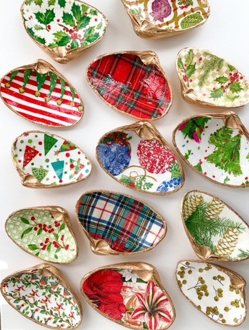HOLIDAY/THANKSGIVING SHELL Trinket/Ring Dish image 0